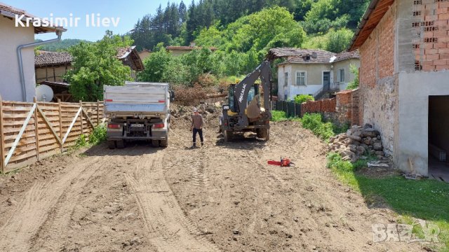 Услуги с комбиниран багер,свредел,Фугорес, кофи с размер-30,40,60,80,1.60см,рипер,чук и самосвал., снимка 7 - Други ремонти - 37383754