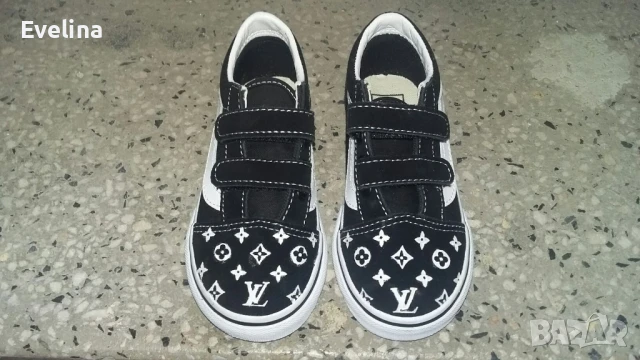Vans Louis Vuitton Old Skool детски оригинални кецове маратонки обувки, снимка 2 - Детски маратонки - 51014597
