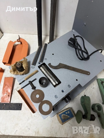 Българска машина Берое абрихт/циркуляр/струг/борапарат/шмиргел, снимка 11 - Циркуляри - 53403889