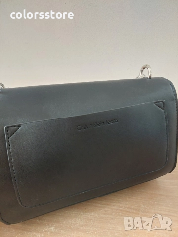Луксозна Черна чанта Calvin Klein/SG22b, снимка 4 - Чанти - 51879397