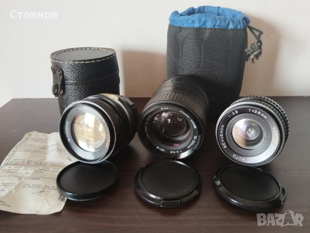 Обективи, Tokina,REVUE,REVUENON,HANSA,Vivitar,PORST,BEROLINA,Soligor , снимка 13 - Обективи и филтри - 46856565