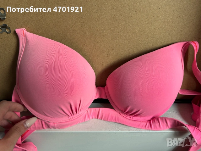 Розов бански от две части, снимка 9 - Бански костюми - 53136505