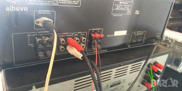 Стерео усилвател, тунер HITACHI HTA-09, снимка 3 - Ресийвъри, усилватели, смесителни пултове - 43880869