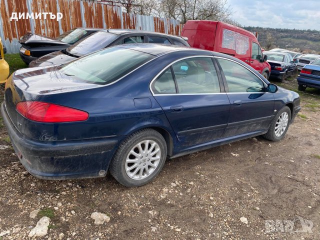 peugeot 607 2.2i на части пежо 607 кожа нави , снимка 3 - Автомобили и джипове - 32511436