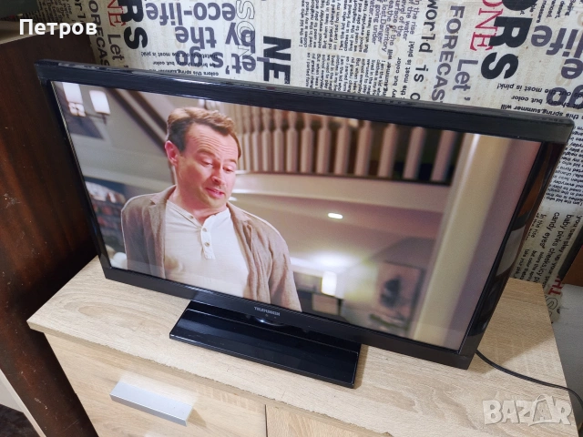 Телевизор LCD"Telefunken"24"с вграден ДВД плейър, снимка 2 - Телевизори - 53440133