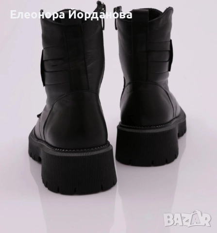 Нови боти естествена кожа , снимка 3 - Дамски боти - 52580096