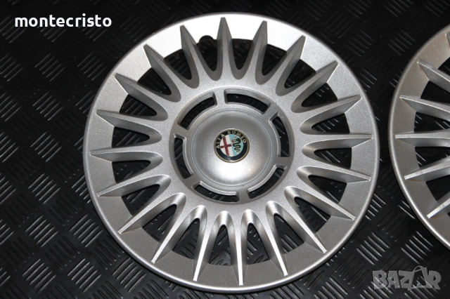 ✔️Оригинални тасове Alfa Romeo 147 (2000-2010г.) Alfa 147 / 60695794 / 15 цола, снимка 4 - Аксесоари и консумативи - 52360923