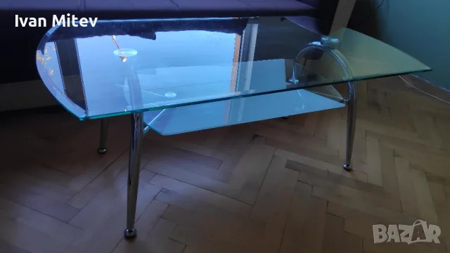 Холна маса от закалено стъкло, снимка 1