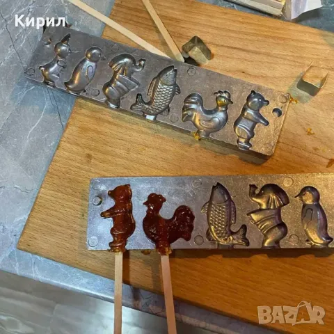 Форми за захарни петлета на клечка !!! руски калъпи /матрици/ за карамелени и шоколадови фигурки!, снимка 9 - Колекции - 48408666