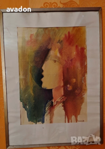 жена... с ДВЕ лица...ЖЕНА картина, снимка 2 - Други - 53261758