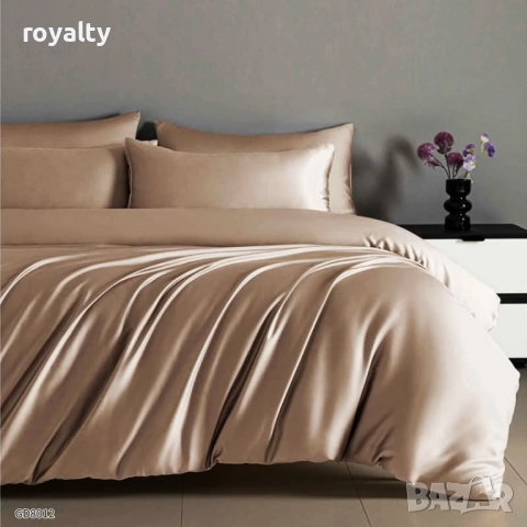 Луксозен комплект от висококачествен памучен сатен, снимка 12 - Спално бельо - 52182706
