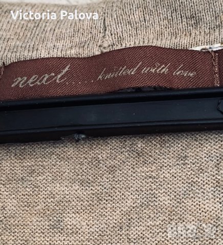 Нежна красива блуза NEXT KNITTED WITH LOVE , снимка 3 - Блузи с дълъг ръкав и пуловери - 40062904