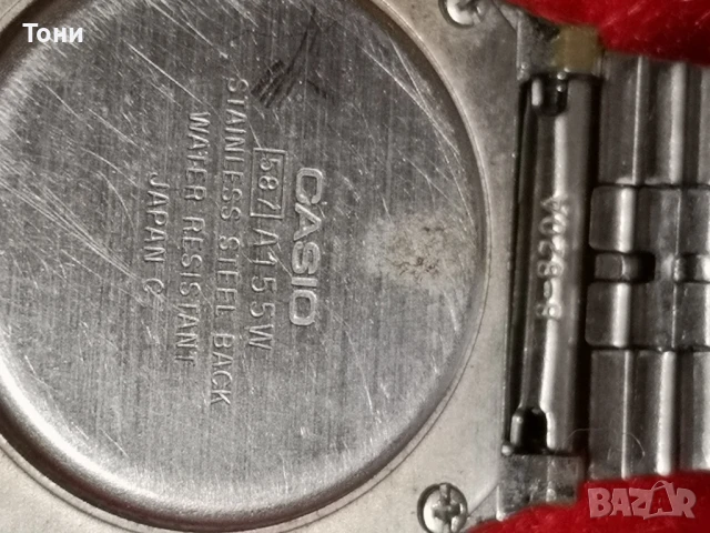 Casio A155W 1980год.Japan, снимка 2 - Колекции - 50689901