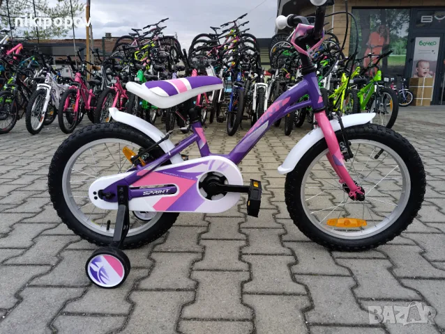 SPRINT Велосипед 16" ALICE лилав, снимка 1