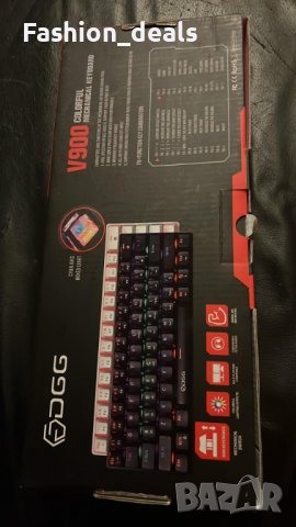 Нова механична игрална клавиатура преносима кабелна с LED подсветка , снимка 8 - Други - 36937833