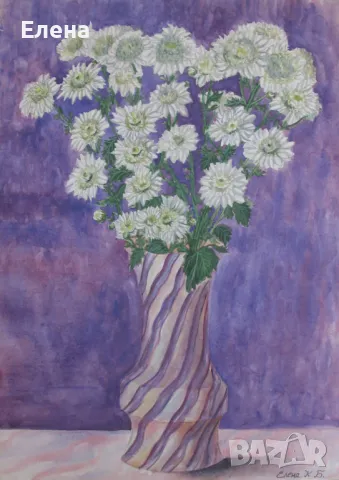 Продавам акварелни картини, снимка 2 - Картини - 48776205