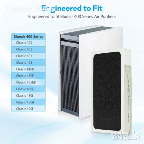 Нов Резервен Hepa филтър за пречиствател на въздуха Blueaur Classic 405, снимка 7 - Овлажнители и пречистватели за въздух - 33677674