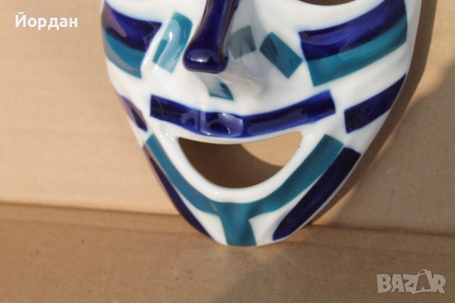 Испански порцеланова маска , снимка 4 - Антикварни и старинни предмети - 43958660