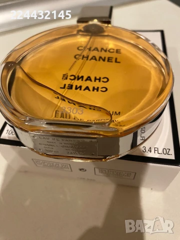 Chanel chance 100 ml EDP Tester , снимка 4 - Дамски парфюми - 51333758