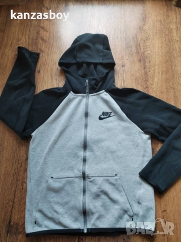 Nike Hoodie Tech Fleece Essentials FZ - страхотно юношеско горнище 147-158см., снимка 5 - Детски анцузи и суичери - 53155676