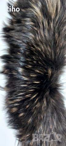 Дамско яке BILANDI размер S с яка и ракавели от естествена лисица. , снимка 9 - Якета - 38614921