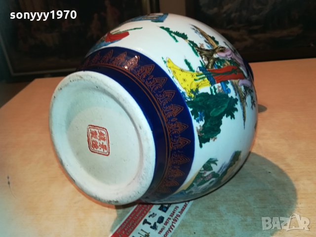 японска ваза с печат 1905211824, снимка 10 - Антикварни и старинни предмети - 32934336