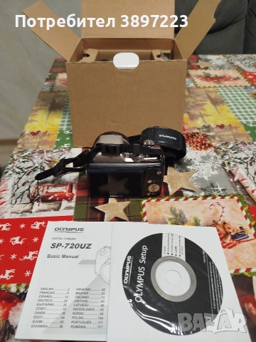 Фотоапарат Olympus SP720, снимка 3 - Фотоапарати - 53173337