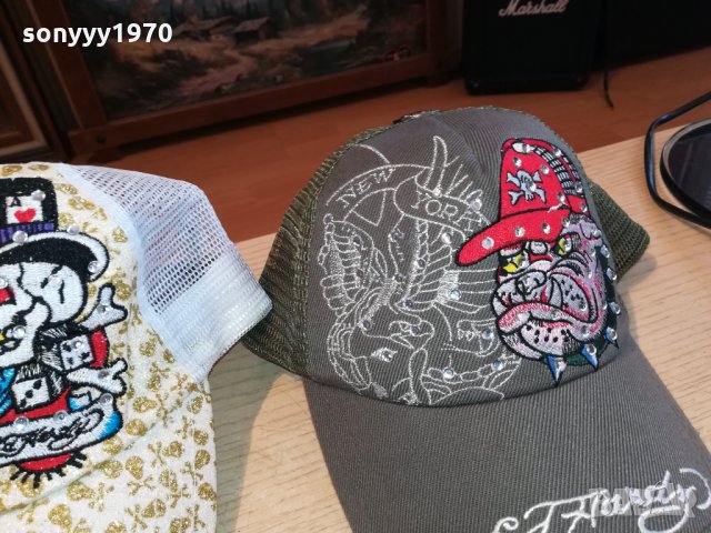 поръчани-ED HARDY-ШАПКИ ВНОС ГЕРМАНИЯ 0202221121, снимка 2 - Шапки - 35644030