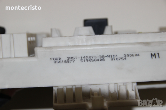 Бушонно табло Ford Focus MK2 (2004-2011г.) 519058408 / 3M5T-14A073-BG-MID1 / 3M5T14A073BGMID1, снимка 3 - Части - 44890443