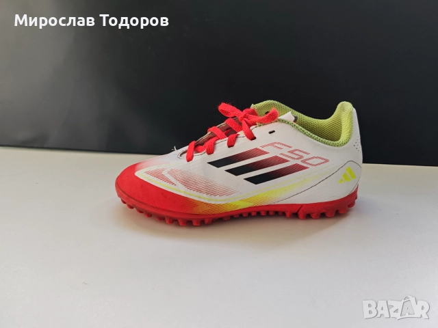 Стоножки Adidas F50 EU31, снимка 3 - Футбол - 52882926