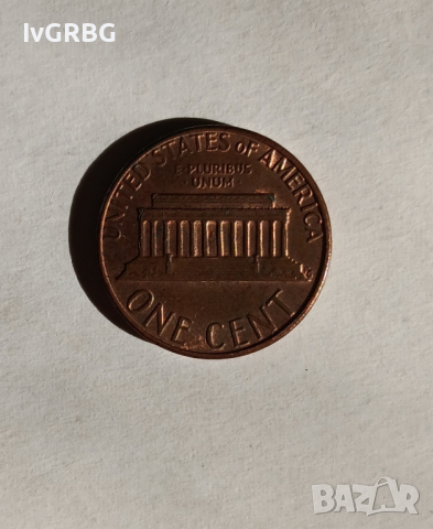 1 цент САЩ 1983 1 цент 1983 Американска монета Линкълн , снимка 2 - Нумизматика и бонистика - 44896139