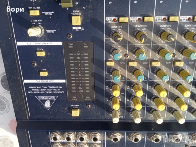 BEHRINGER EURORACK MX1602A Аудио миксер, снимка 7 - Ресийвъри, усилватели, смесителни пултове - 39803237