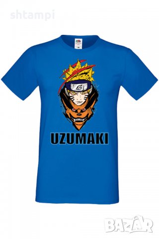 Мъжка тениска Naruto Uzumaki 01,Анимация,игра,Празник,Повод,, снимка 4 - Тениски - 38096610