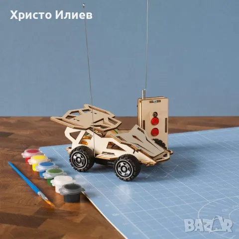 Кола за Сглобяване с Дистанционно за оцветяване, снимка 2 - Коли, камиони, мотори, писти - 47516645