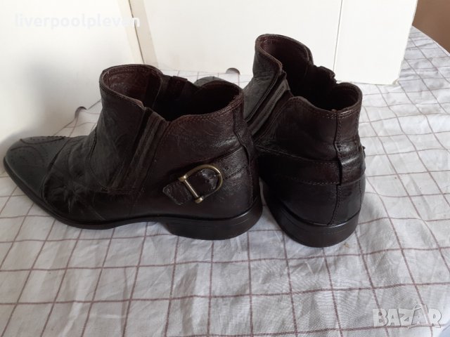 👉Sams Original ест.кожа 41, снимка 3 - Мъжки боти - 43155041