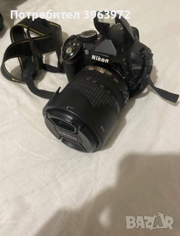 Nikon D3100 с обектив 18-105, снимка 2 - Фотоапарати - 44000028