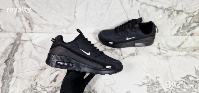 Nike Черни Мъжки Маратонки 