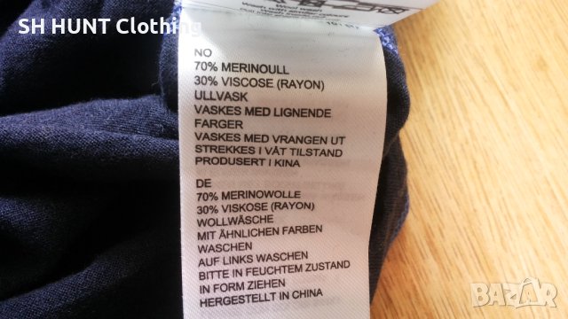 Bergans of NORWAY 70% Merino Wool Thermo Kids 8 г/ 128 см детска термо блуза 70% Мерино Вълна - 411, снимка 10 - Детски Блузи и туники - 43134843