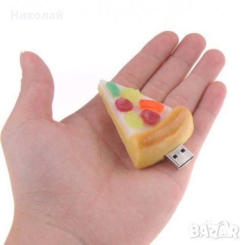 Флашка 32 гб Пица USB , флаш памет , снимка 1 - USB Flash памети - 26693650