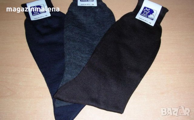 39-42,43-45 черни,графит,тъмносини,светлосиви италиански мъжки вълнени чорапи над глезени, снимка 2 - Мъжки чорапи - 21533249