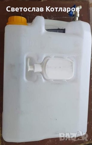 туба за вода полска с метално кранче и дозатор, снимка 3 - Аксесоари и консумативи - 34596382