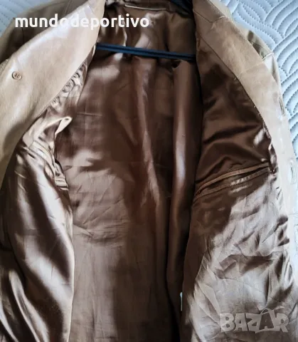 Мъжко кожено сако / естествена кожа, снимка 6 - Якета - 49140784