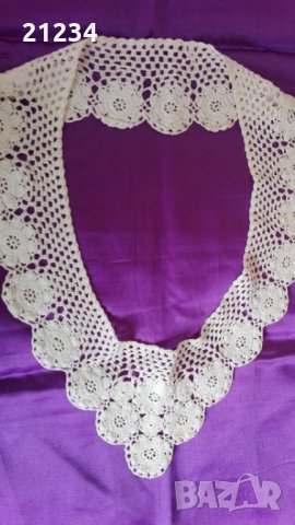 плетени якички на една кука, снимка 6 - Други - 33506211