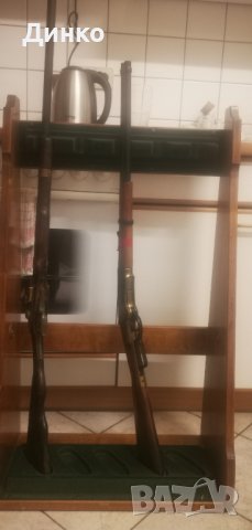 Две луксозни старини поставки за пушки., снимка 8 - Антикварни и старинни предмети - 43872359