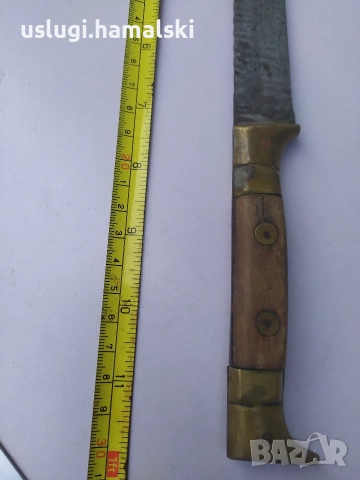 Стар колекционерски нож, снимка 6 - Антикварни и старинни предмети - 52963966
