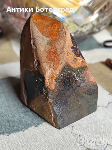 Винтидж сувенир "Ленин", Миниатюрен настолен паметник, Естествен камък , снимка 4 - Антикварни и старинни предмети - 50746138