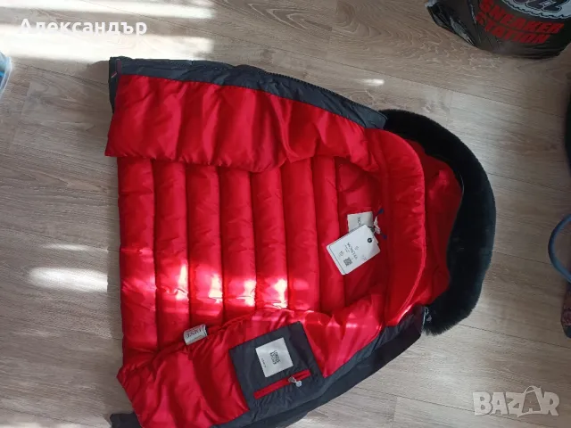 ново зимно мъжко яке Монклер Monclear Пух качулка , снимка 12 - Якета - 47324967