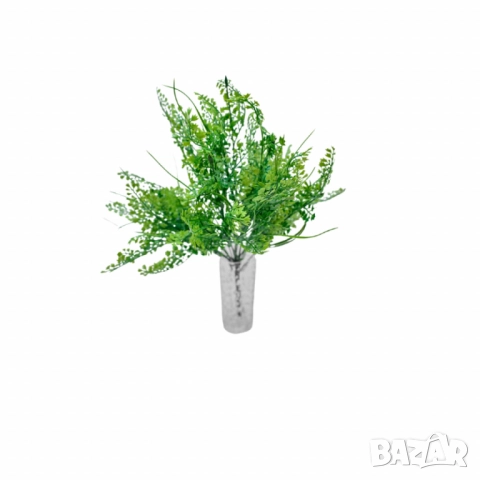 Изкуствена зелена аранжировка – Естествена свежест без поддръжка, снимка 5 - Други стоки за дома - 52137663