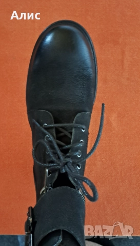 Боти ест.кожа Steve Madden, снимка 2 - Дамски боти - 52898542