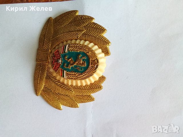 Военна СОЦ кокарда 21365, снимка 3 - Антикварни и старинни предмети - 33289898